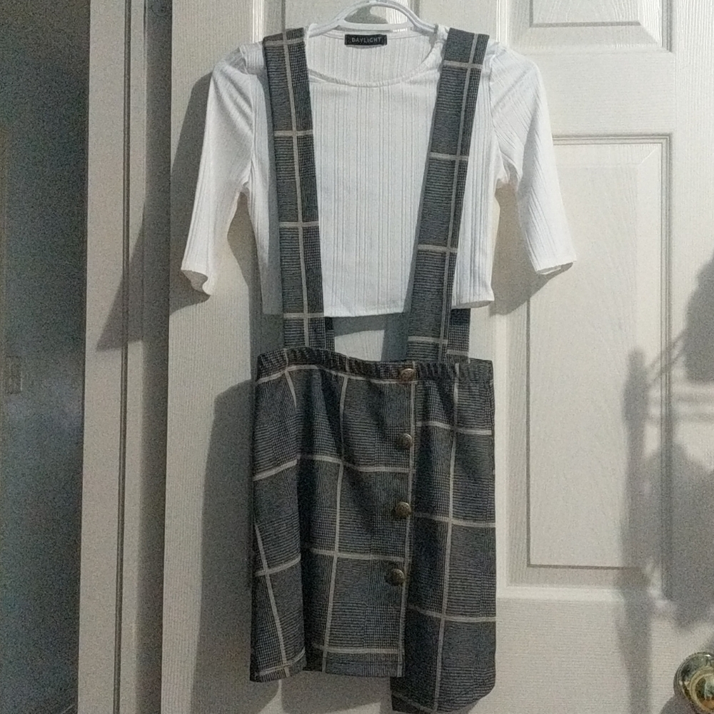 SALE [3/20$] F21 TWO PIECE SHIRT AND SKIRT SET
